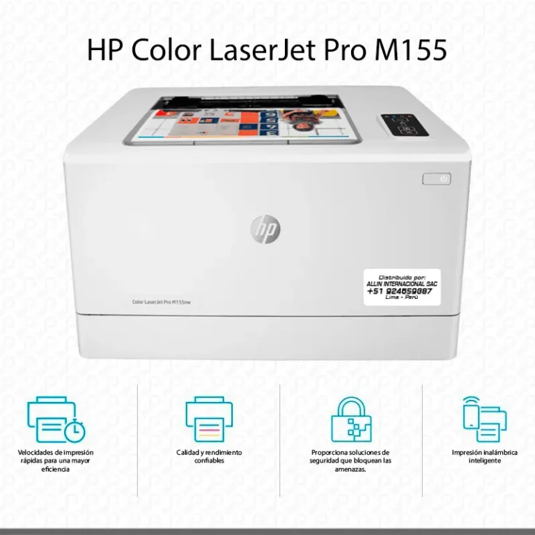 Impresora HP Color LaserJet Pro M155