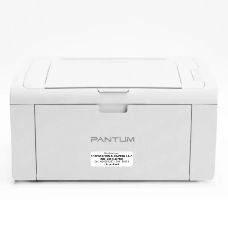 Impresora Láser Pantum P2509W Inalámbrica WiFi Recargable