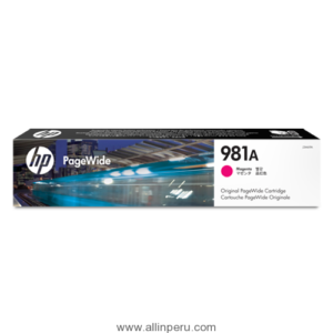 Tinta HP® 981A Magenta J3M69A 6,000 Páginas