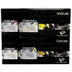 Kit Toner C736H1 Lexmark C736H1CG, C736H1YG, C736H1MG, C736H1KG