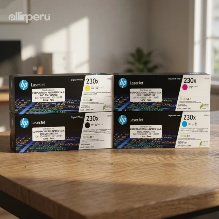 Kit Toner HP 230X LaserJet 4203, 4303 Alto Rendimiento