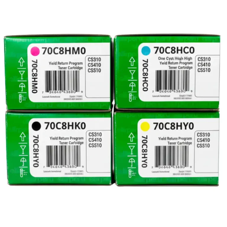 Kit Toner Lexmark 70C8H para CS310dn, CS510de