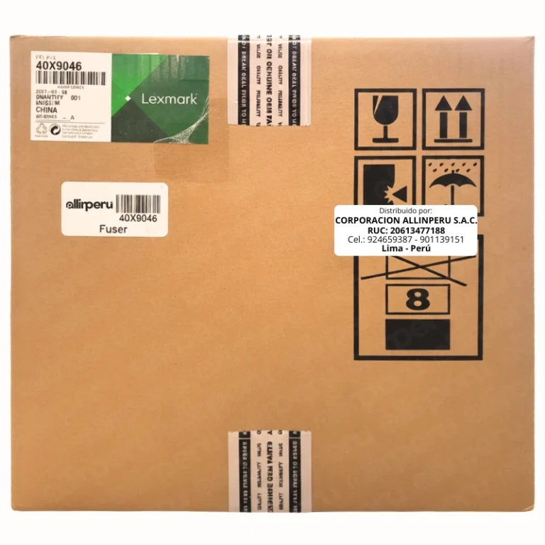 Foto de kit de mantenimiento Lexmark 40X9046 caja sellada original vista frontal