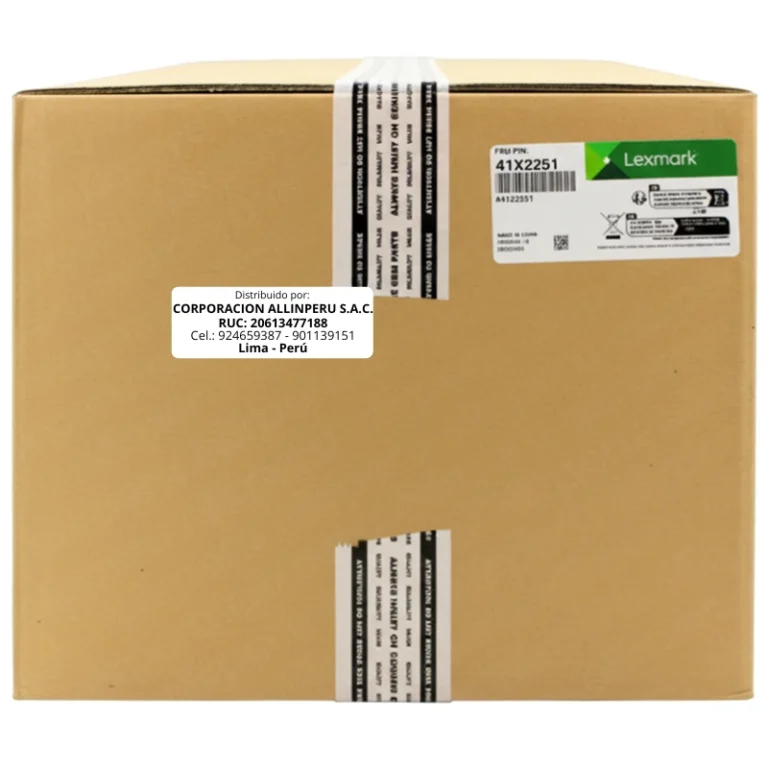 Foto de Kit de Mantenimiento Lexmark 41X2251 caja sellada vista frontal oficial