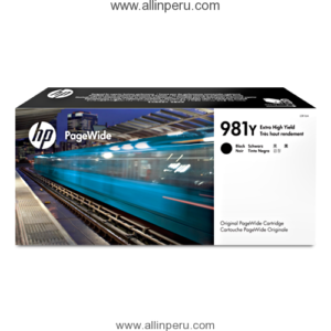 Tinta HP 981Y Negro L0R16A, 20.000 Páginas