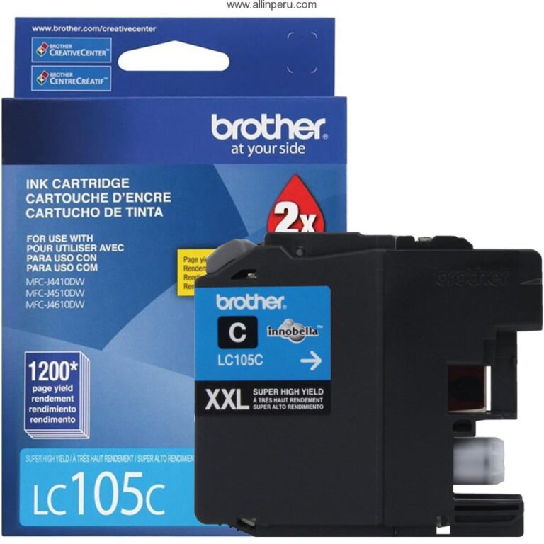 Tinta Brother LC-105C Cyan, 1200 Paginas