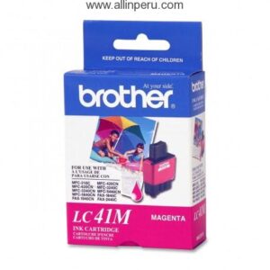 Tinta Brother LC-41M Magenta, 400 Paginas