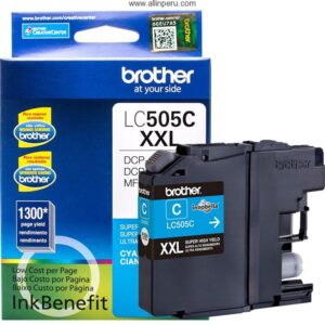 Tinta Brother LC-505C Cyan, 1300 Paginas