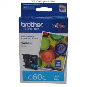 Tinta Brother LC-60C Cyan, 260 Paginas