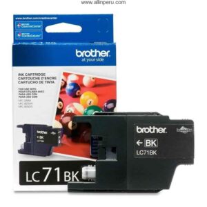 Tinta Brother LC-71BK Negro, 300 Paginas