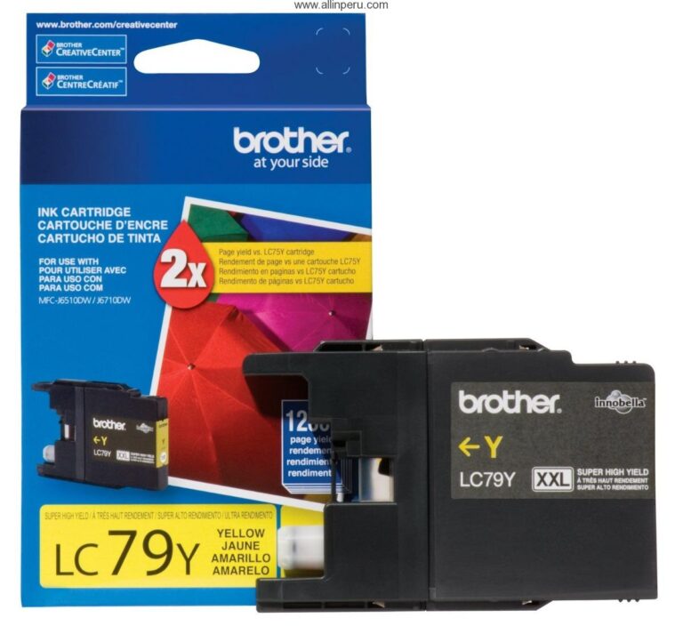 Tinta Brother LC-79Y Yellow, 1200 Paginas