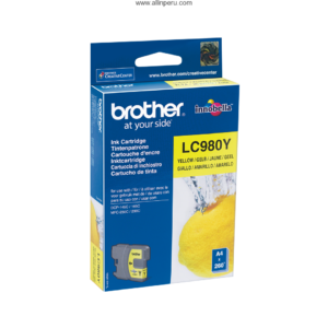 Tinta Brother LC-980Y Yellow, 260 Paginas