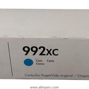 Tinta HP 992Xc Cyan M0K07XC, 16.000 Páginas