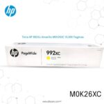 Pack de Tinta HP 992Xc 4 colores M0K30XC, M0K26XC, M0K07XC, M0K11XC