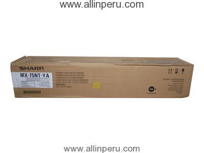 TONER SHARP MX 75NTYA YELLOW