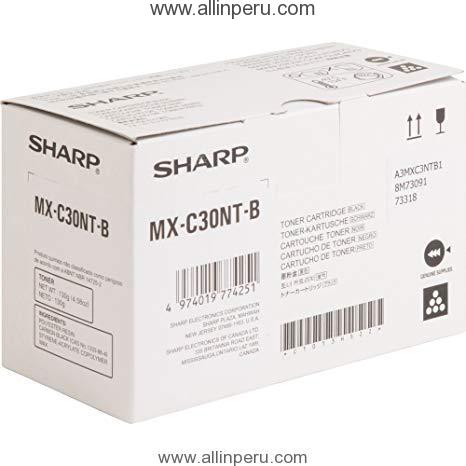 TONER SHARP MX C30NTB BLACK