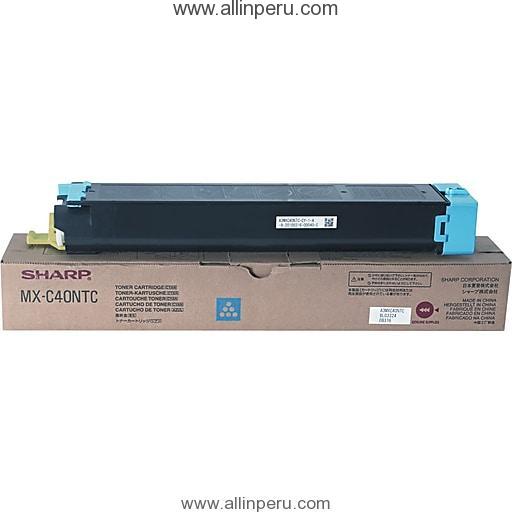 TONER SHARP MX C40NTC CYAN