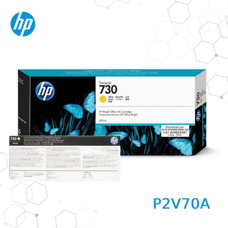 Pack de Tinta HP 730 300ML para Designjet T1700, T1700dr PS