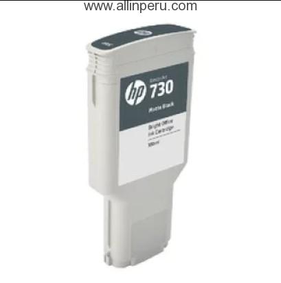 Cartucho de Tinta HP 730 Negro Matte P2V71A, 300ML