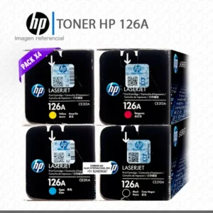 Kit Toner HP 126A 4 Colores LaserJet Pro CP1025 M175 M275