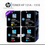 Kit Tóner HP 131X – 131A CMYK para LaserJet M251 M276