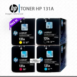 Kit Tóner HP 131A CMYK para LaserJet M251 M276