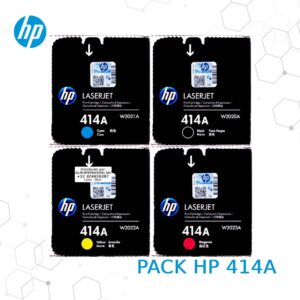 Kit Toner HP 414A para LaserJet Pro M454 M479 Rendimiento estándar