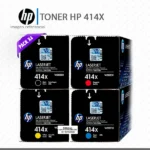 Kit Toner HP 414X CMYK para LaserJet Pro M454 M479