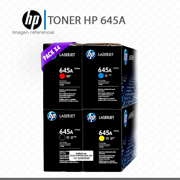 Kit de Toner HP 645A para LaserJet 5500 5550