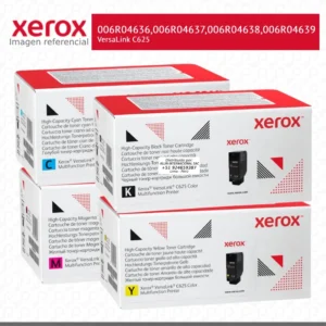 Pack de Toner Xerox VersaLink C625 Alta Capacidad