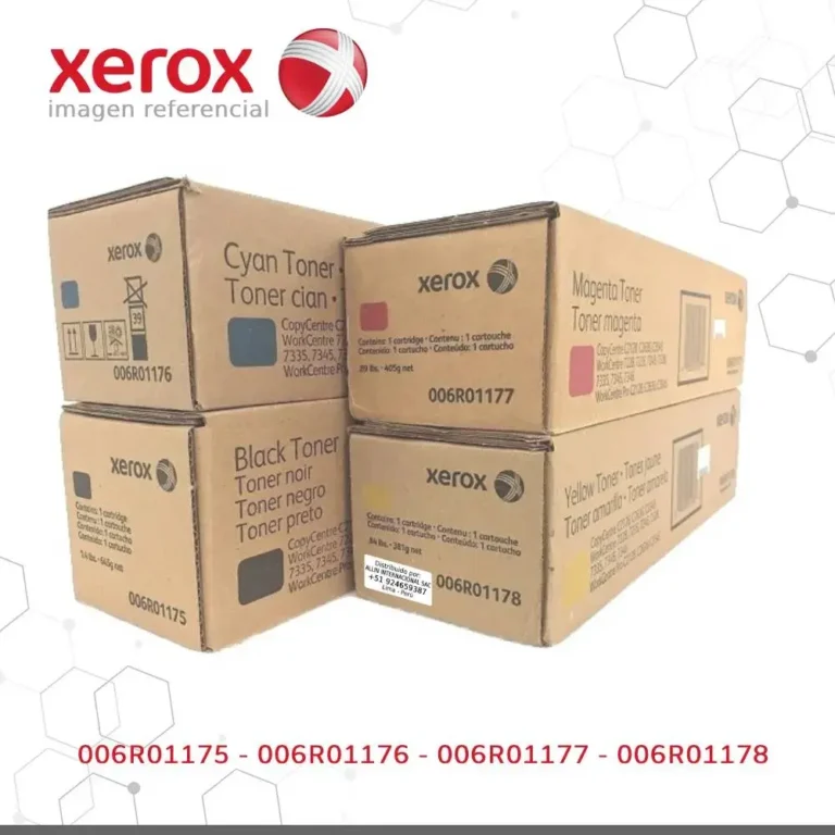 Pack Xerox CopyCentre & WorkCentre Pro C2128/C2636 CopyCentre & WorkCentre Pro C2128, C2636, C3545, 7328, 7336, 7345, 7346 Capacidad Estándar