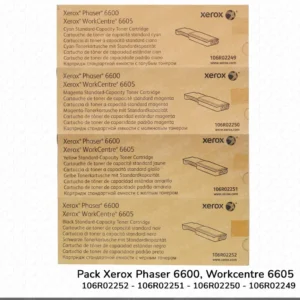 Pack de Toner Xerox Phaser 6600, Workcentre 6605 Capacidad Estándar