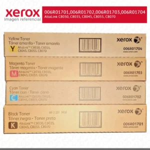 Pack de Toner Xerox AltaLink C8030, C8035, C8045, C8055, C807 original Capacidad Estándar