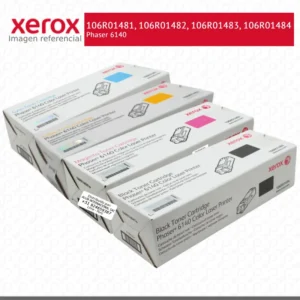 Pack de toner Xerox para Phaser 6140 original Capacidad estandar