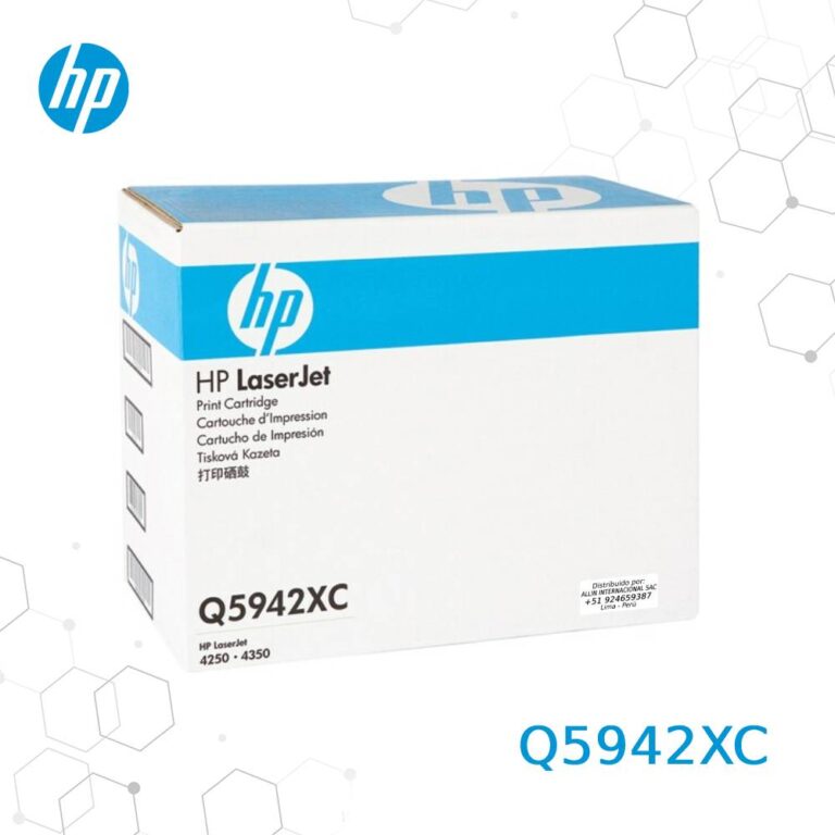 Toner HP 42XC Negro Q5942XC para Laserjet 4250 4350