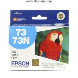 Tinta Epson T073220-AL Cian 73N, 5ML