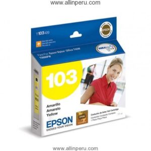 Tinta Epson T103420-AL Amarillo 103,