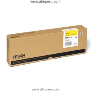 Tinta Epson T591400 Amarillo T5914, 700Ml