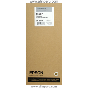 Tinta Epson T596700 Negro claro T5967, 350Ml
