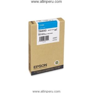 Tinta Epson T603200 Cian T6032, 220Ml