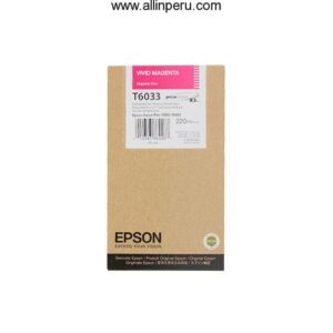 Tinta Epson T603300 Magenta T6033, 220Ml
