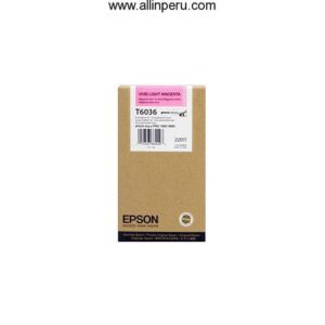 Tinta Epson T603600 Magenta claro T6036, 220Ml