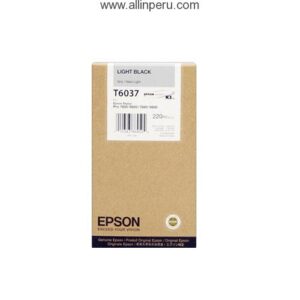 Tinta Epson T603700 Claro Negro T6037, 220Ml
