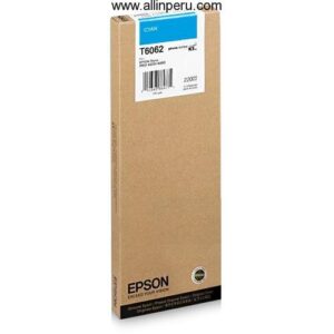 Tinta Epson T606200 Cian T6062, 220Ml