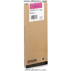 Tinta Epson T606300 Magenta T6063, 220Ml