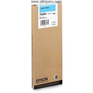 Tinta Epson T606500 Cian Claro T6065, 220Ml