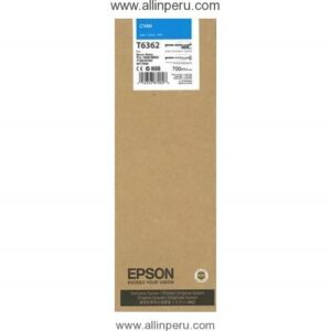 Tinta Epson T636200 Cian T6362, 700Ml
