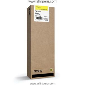 Tinta Epson T636400 Amarillo T6364, 700Ml