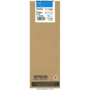 Tinta Epson T636500 Cian claro T6365, 700Ml