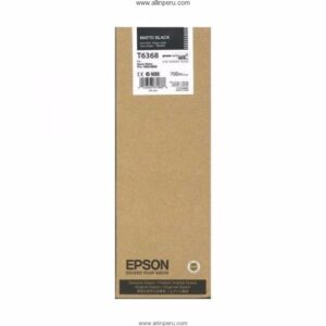 Tinta Epson T636800 Matte Negro T6368, 700Ml